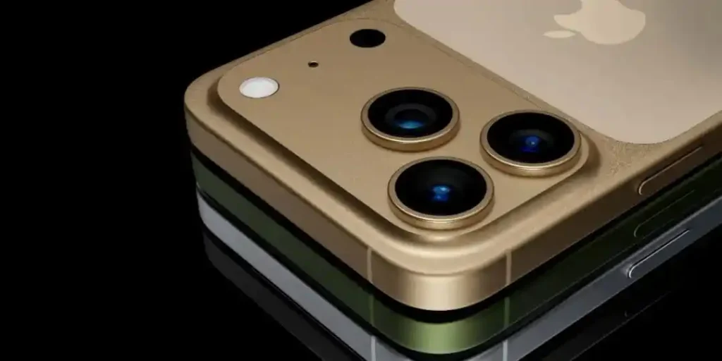 Close-up of iPhone 17 Pro Max camera design