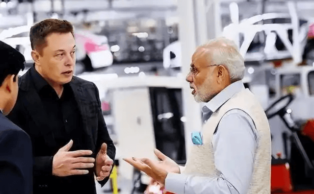modi and elon musk