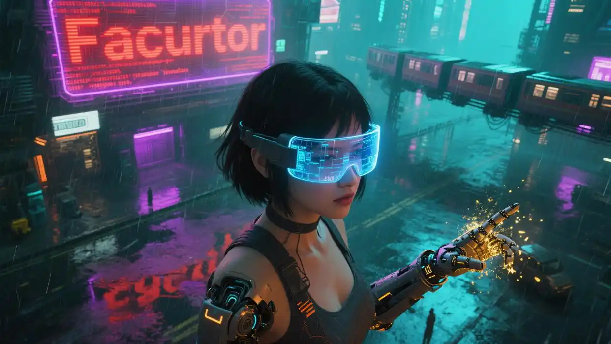 Cyberpunk Woman 