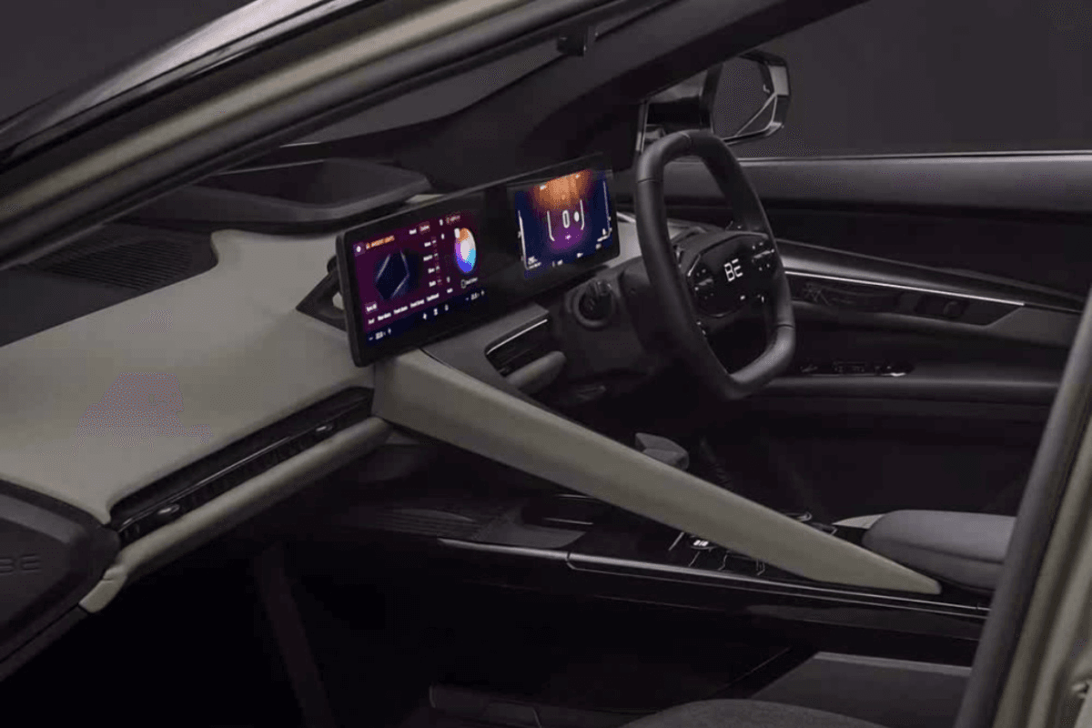 Mahindra BE 6 interior design 