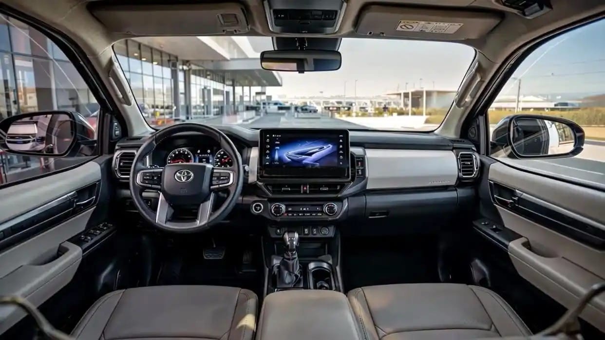 Toyota Hilux Interior look