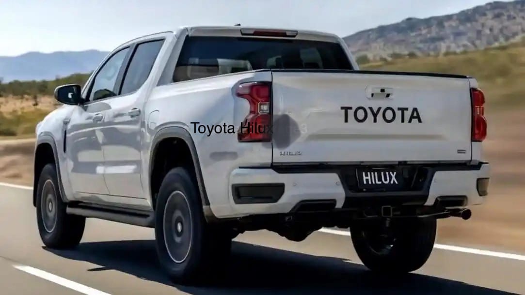 Toyota Hilux back side