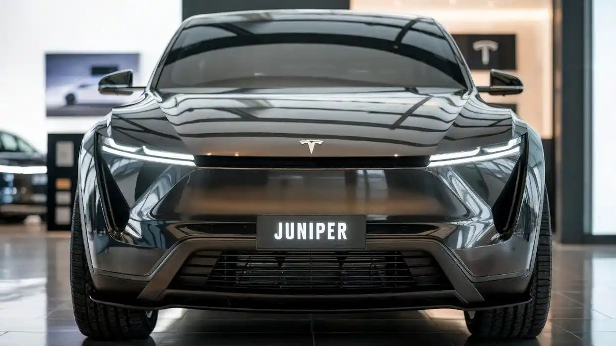 Tesla model y A pure electric mid-size SUV 