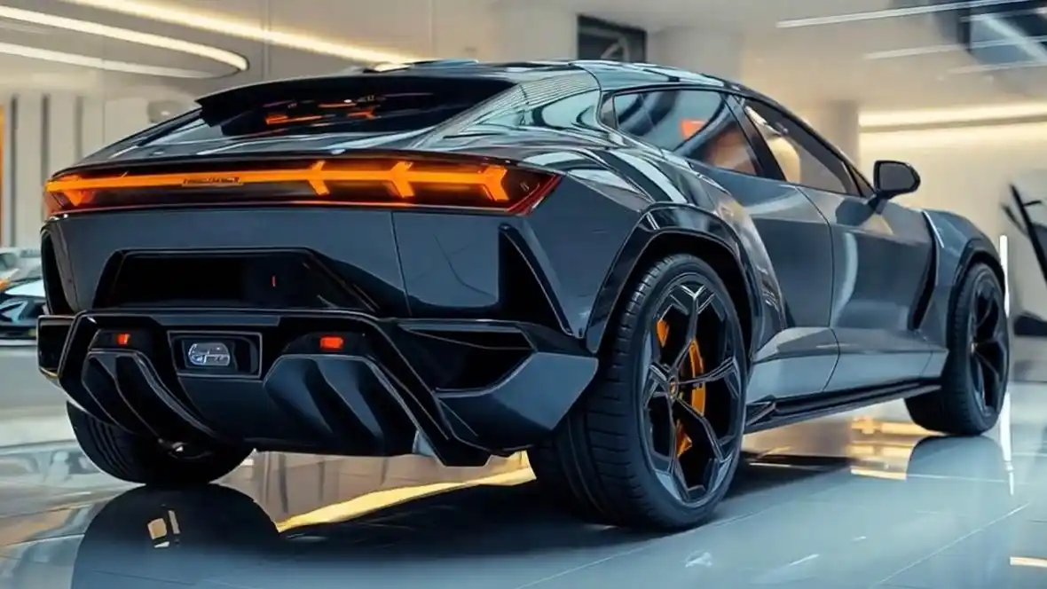 Lamborghini Urus 2026 stylish rear design view