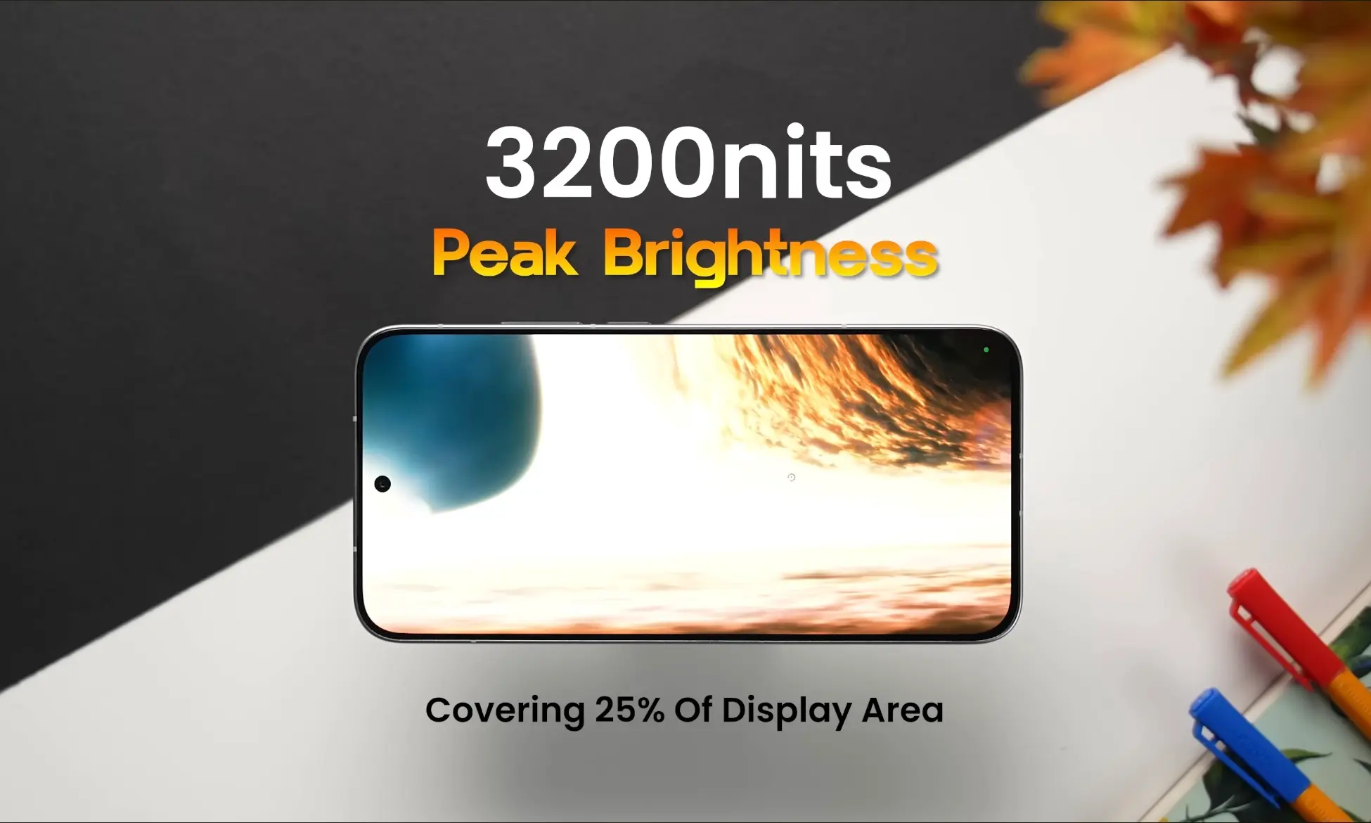 Poco f7 display with 3200 nits peak brightness