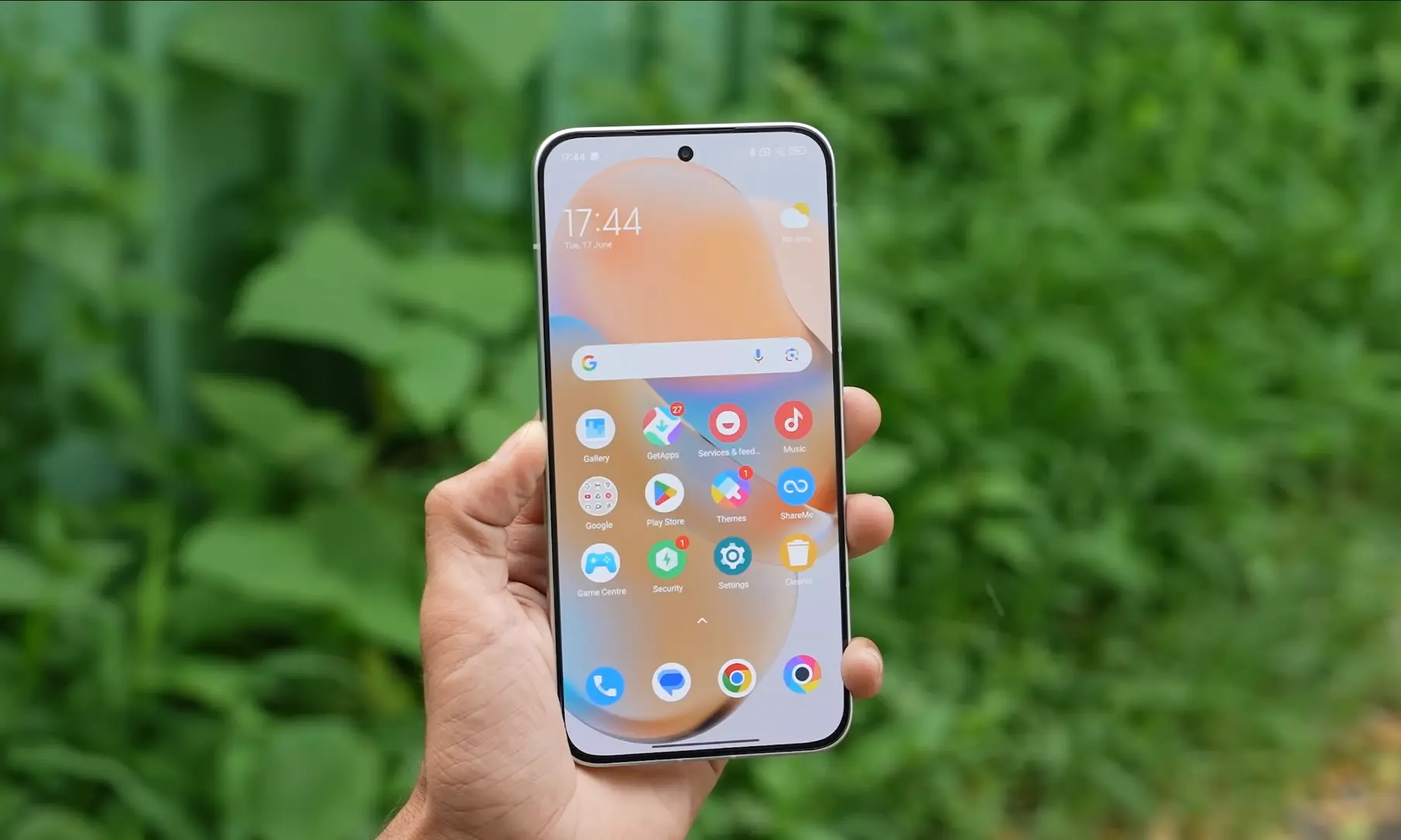 POCO smartphone with clean UI and vibrant AMOLED display