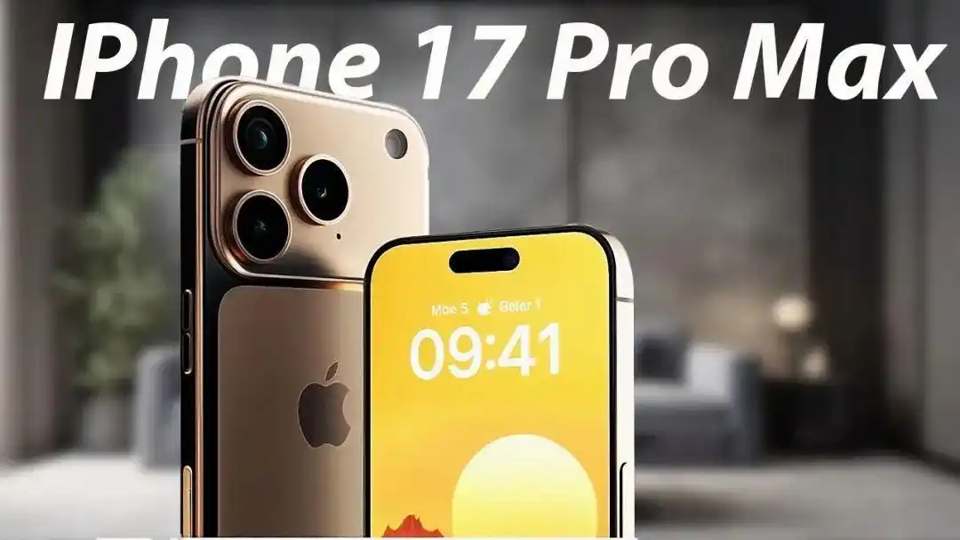 iPhone 17 Pro Max with new design and display