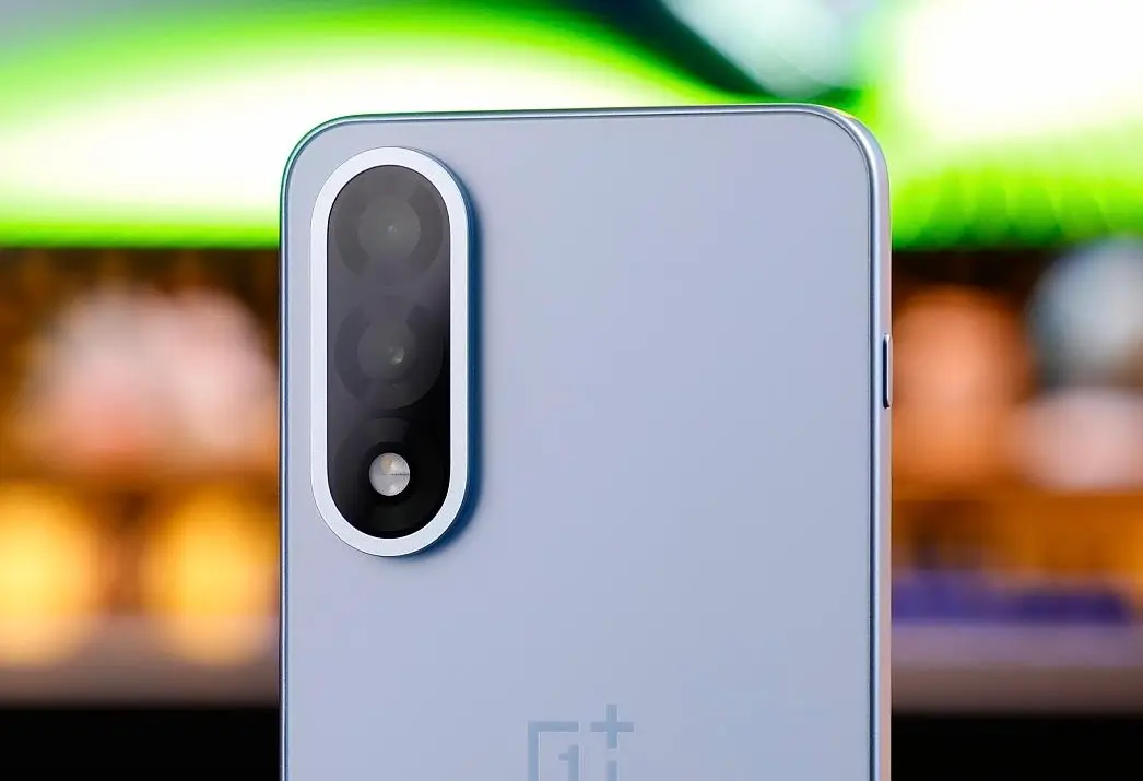 Close-up of OnePlus Ace 5 rear dual camera