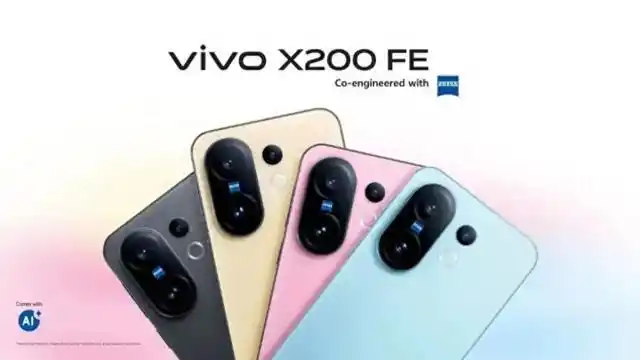 Vivo X200 FE in four stylish colour options