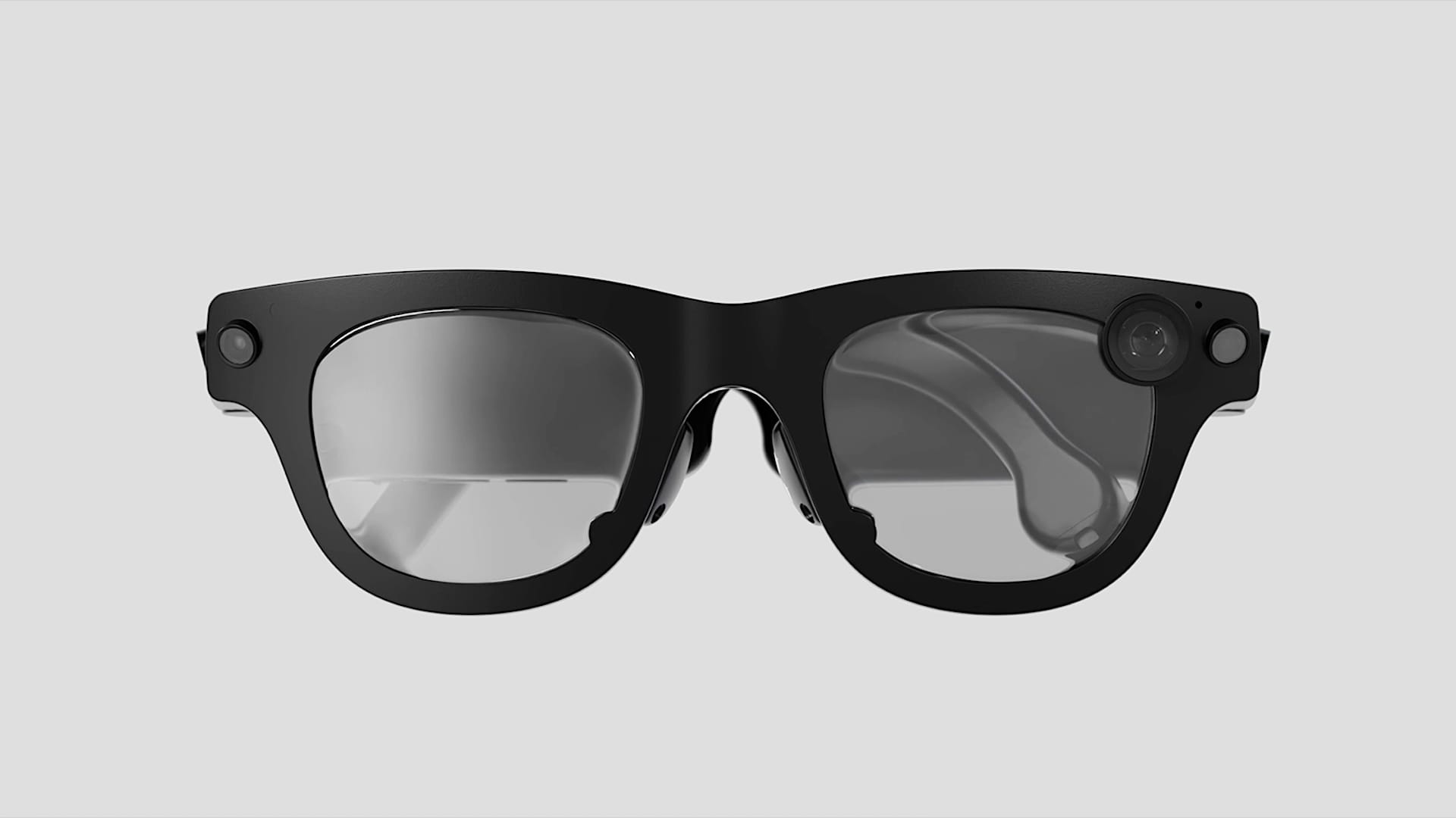 Concept render of next-gen glasses with opaque lenses