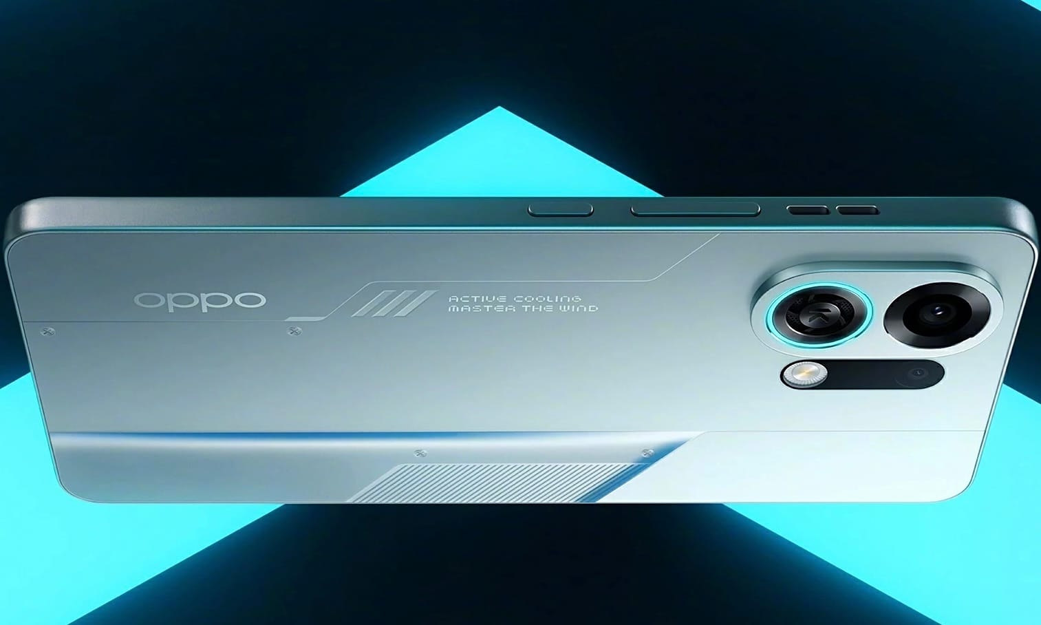 Oppo K13 Turbo Pro rear view with dual cameras