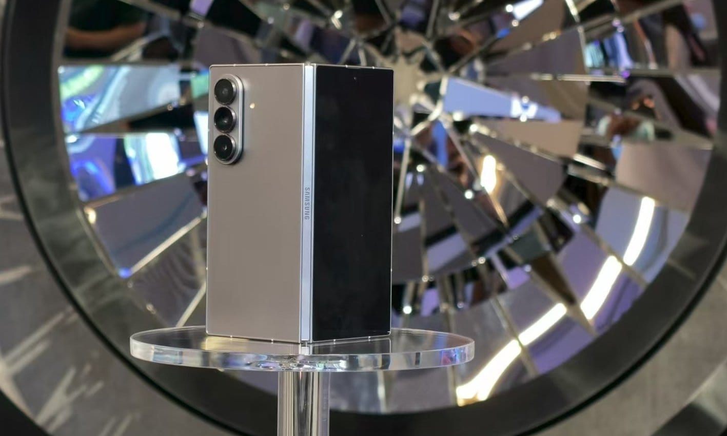 Samsung Galaxy Z Fold 7 with triple rear cameras