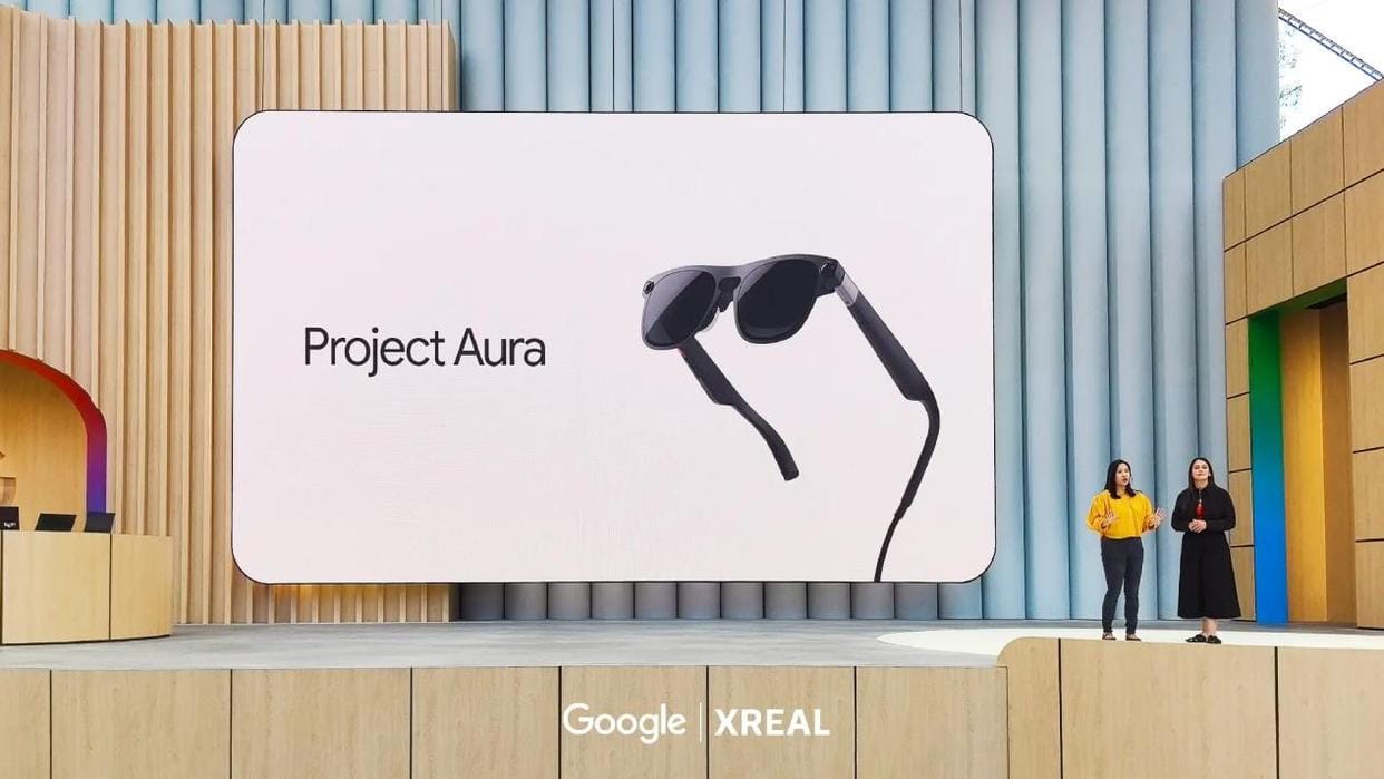 Google and XREAL unveil Project Aura AR glasses