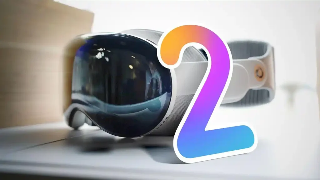 Apple Vision Pro 2 mixed reality headset