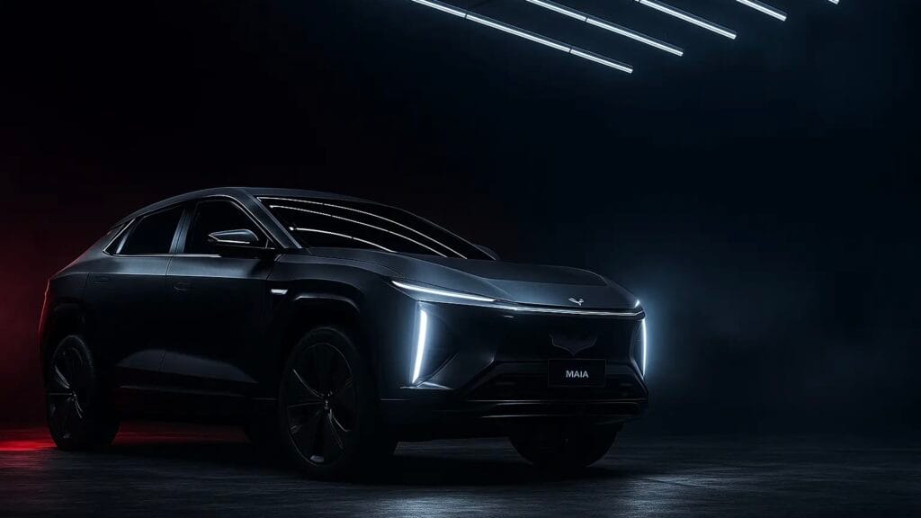 Mahindra BE 6 Batman Edition electric SUV front view