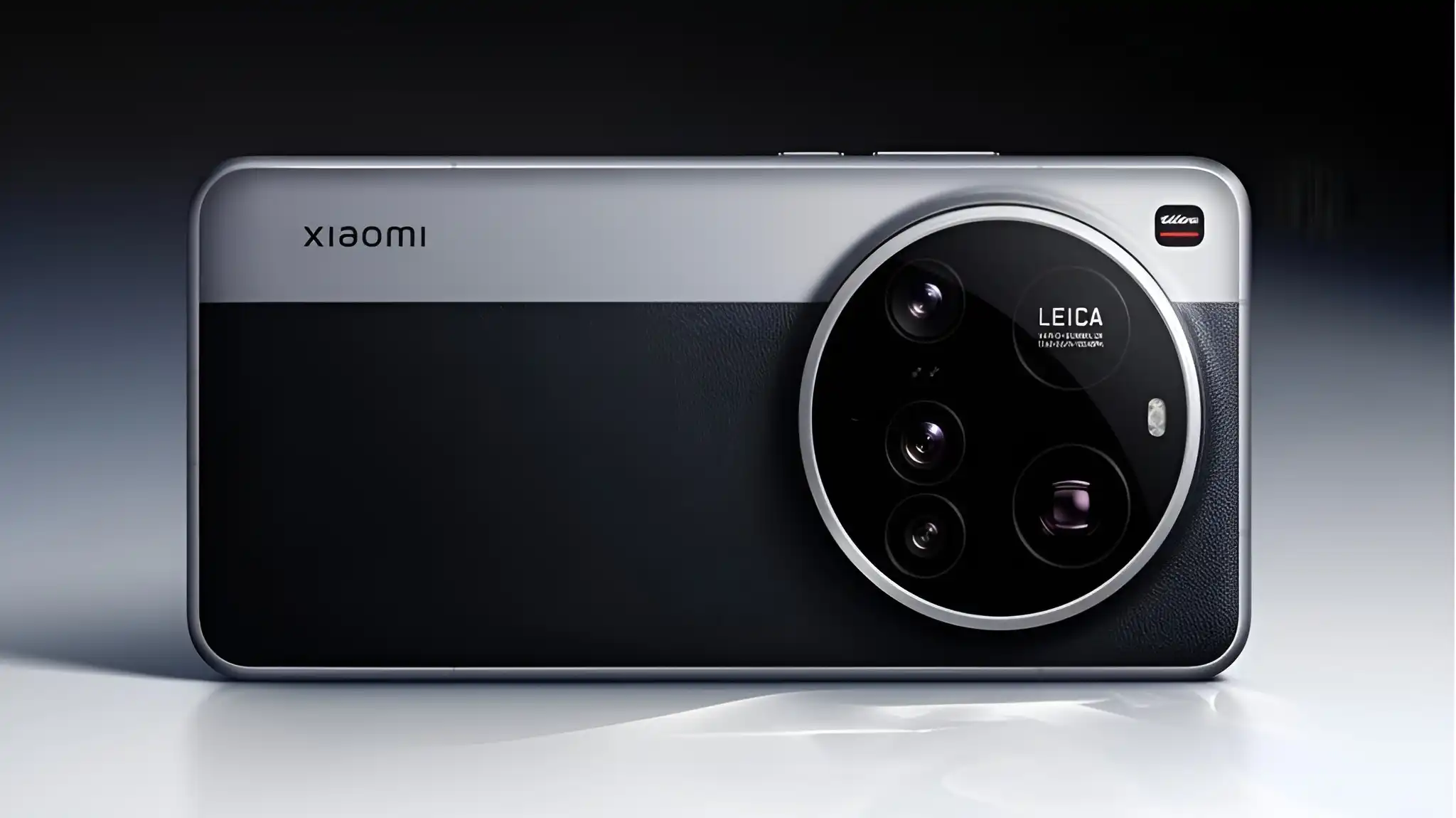 Xiaomi 15 Ultra rear design featuring Leica triple camera setup with premium silver-black finish.