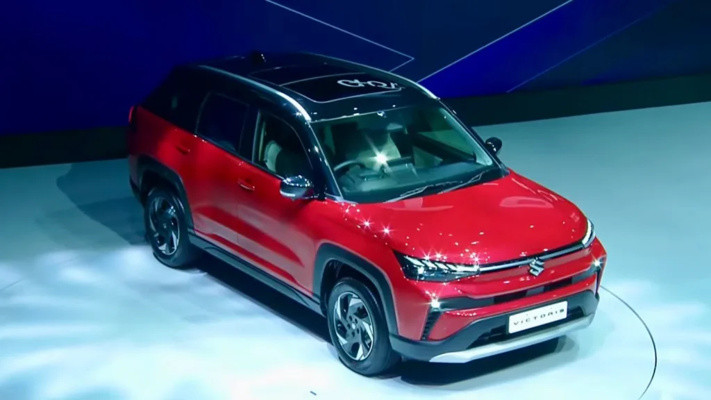 Maruti Suzuki Victoris SUV unveiled in India with hybrid, CNG, 5-star safety and ADAS features