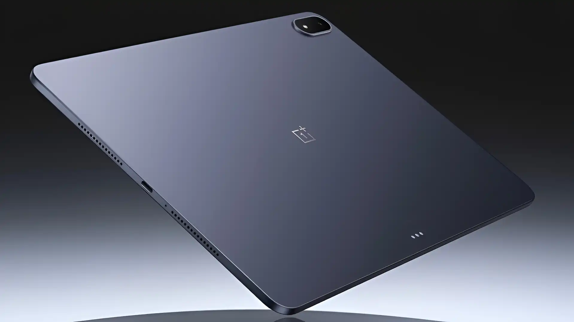OnePlus Pad 3 rear view highlighting sleek metal finish, camera design, and premium build.
