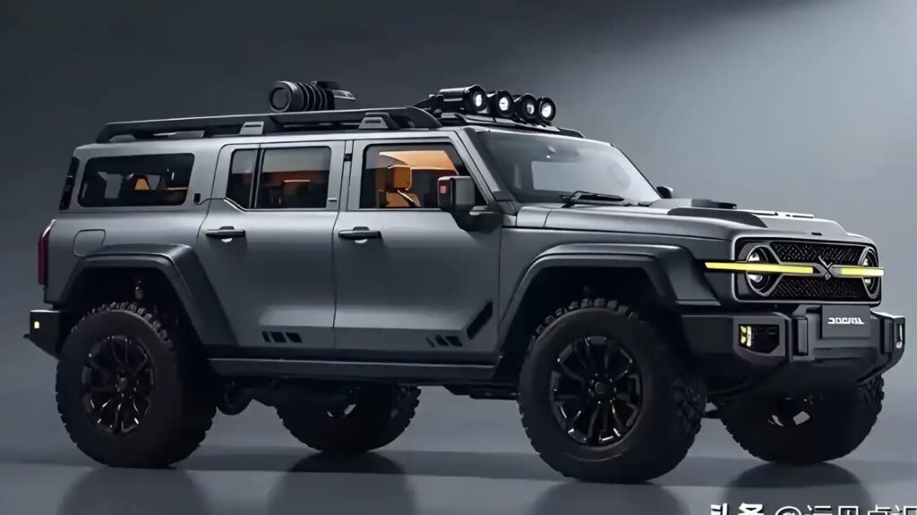 Tank 600 4.0T rugged off-road SUV with bold design and powerful stance, built for extreme adventure driving.