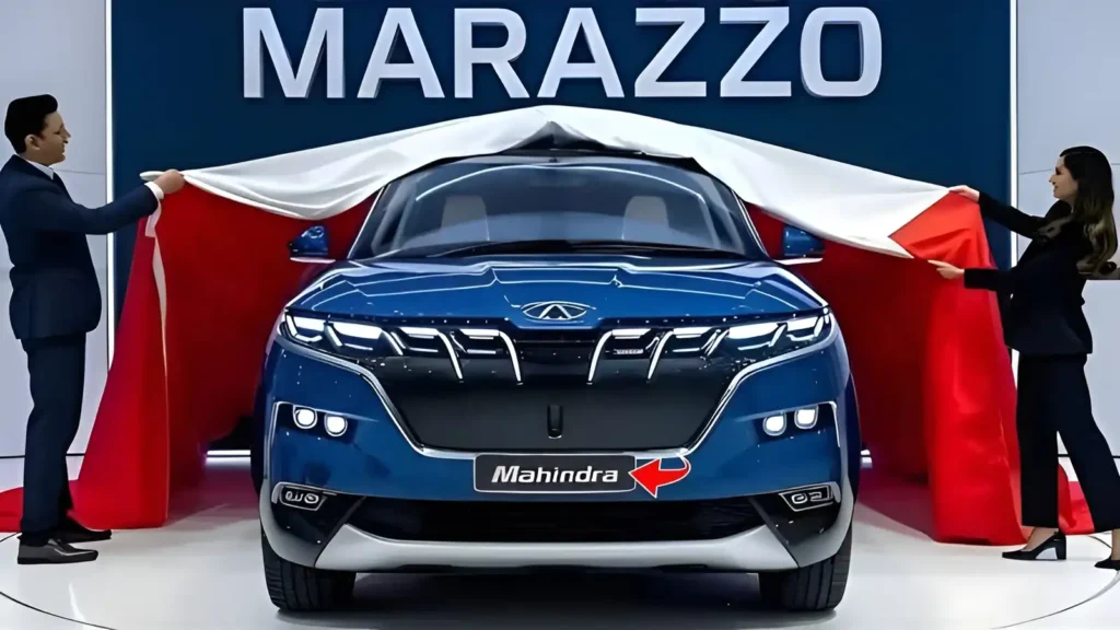 Mahindra Marazzo 2025 unveiled with new design, LED headlamps and updated styling in India